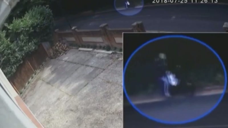Doorbell and dashcam footage was recovered