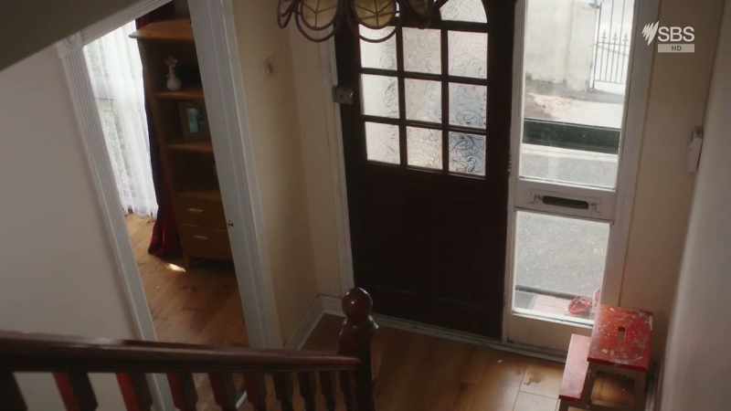 (DOORBELL RINGS)