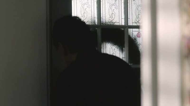 [doorbell rings]