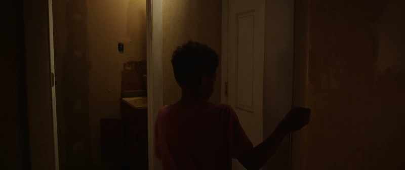 (doorknob clattering)