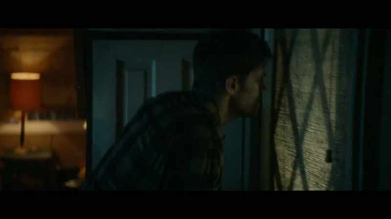 [doorknob rattling]