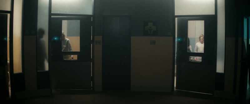 [doors unlocking]