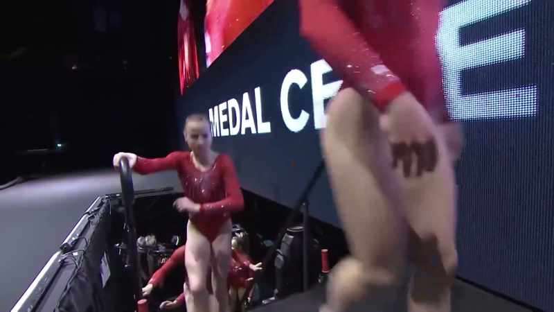 Double world all-around champion, Simone Biles!
