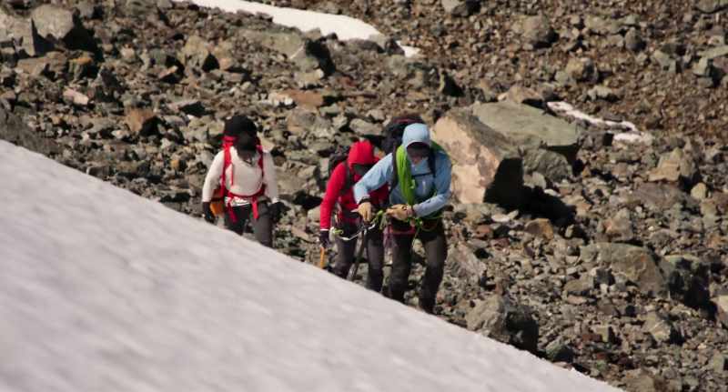 Doug made it the first ascent