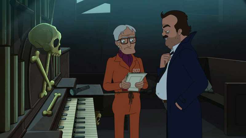 Down to French. - Oh, how clever