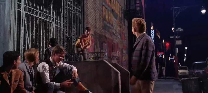 Down goes a teenage hoodlum