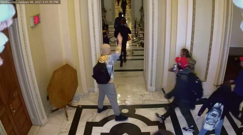 Down this hallway, you walk down a little farther deeper