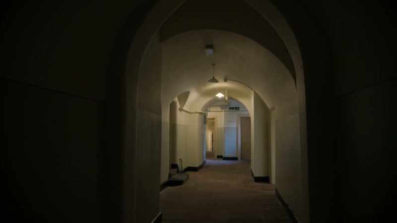 Down in the stone corridor