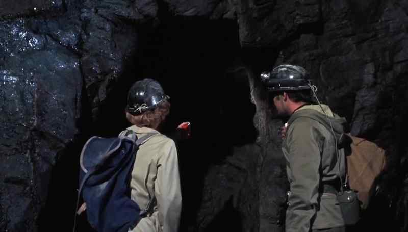 [Dr. Brock ton] There's another cave behind there