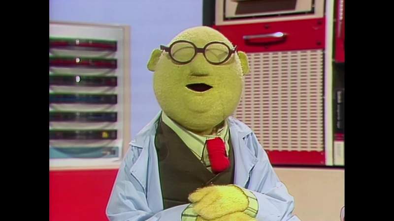 Dr Bunsen Honeydew here at Muppet Labs