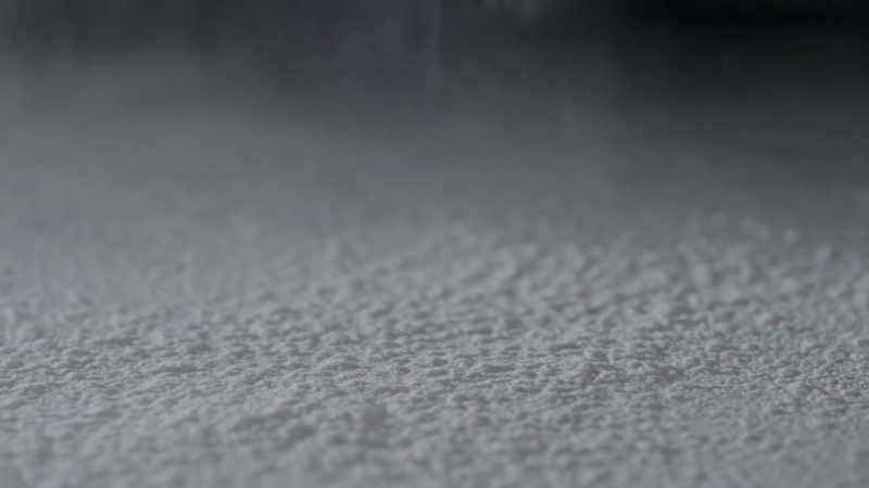 DR. CRAMER: No, there's no warning label on talc