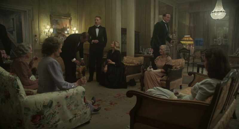 Dr. Faraday, would you be a lamb and see if Roderick will join us?