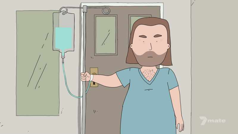 Dr. Maybelline! (door shuts)