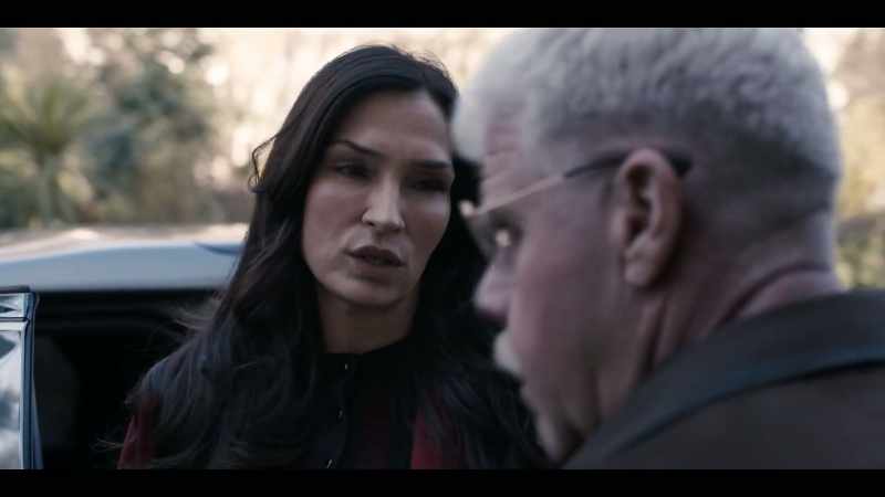 Drag his ass back inside. - She's got documents, sir