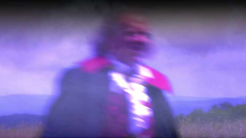 (dramatic music) (angry mob shouting)