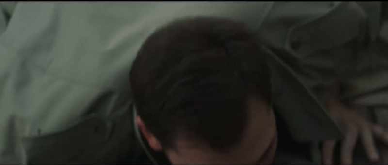 (dramatic music) (Harrison grunts)