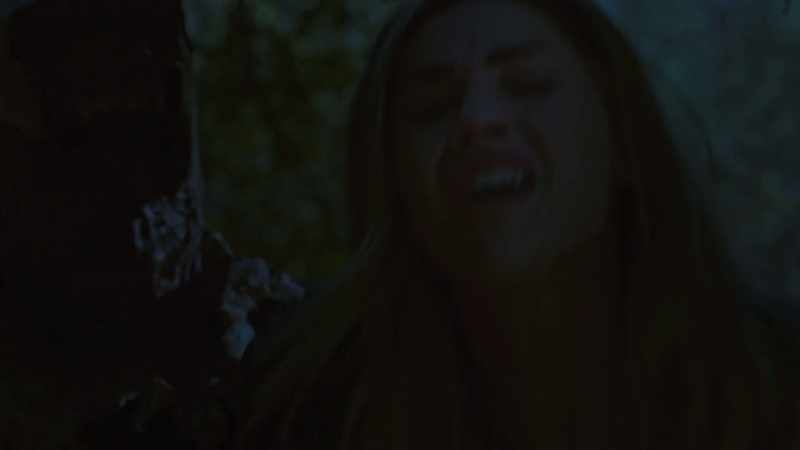 (dramatic music) (Sam gasping)