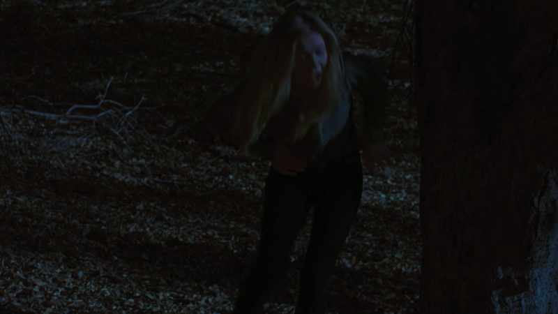 (dramatic music) (Sam whimpering)