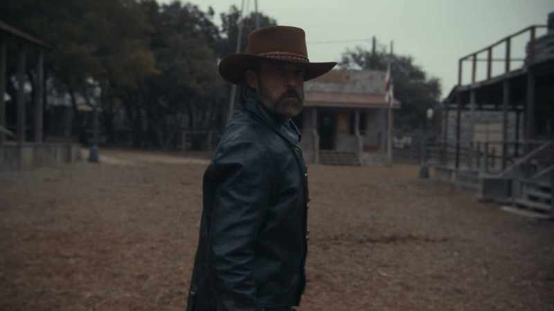(dramatic western music continues)
