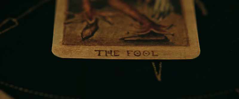 Drawing The Fool reversed