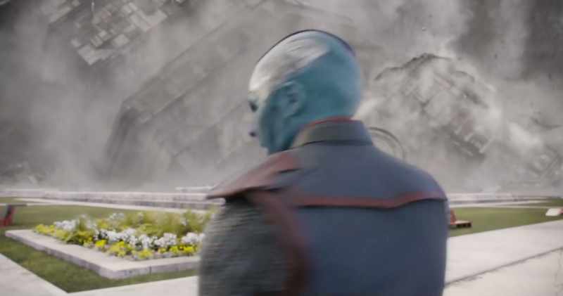 DRAX: (ON COMMS) Uh, hey