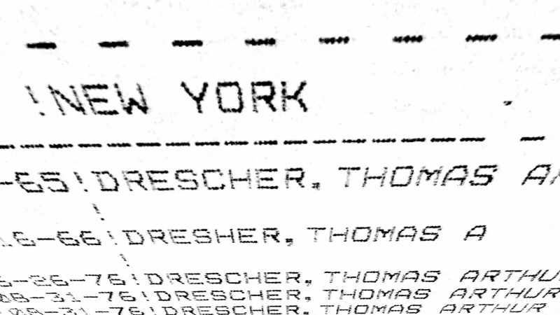 Drescher had a criminal record