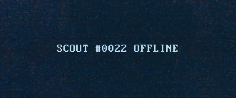 Droid 22 is down, sir