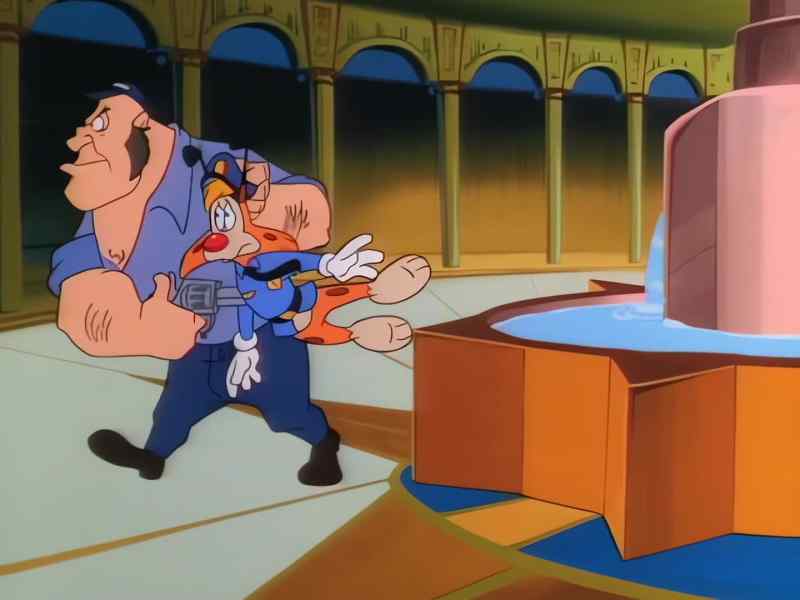 Drop it, or the toon gets it