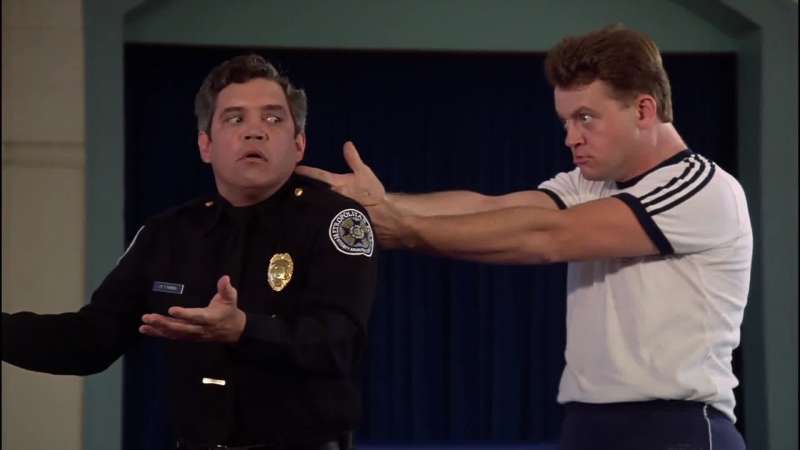 Drop that stereo before I blow your goddamn nuts off asshole