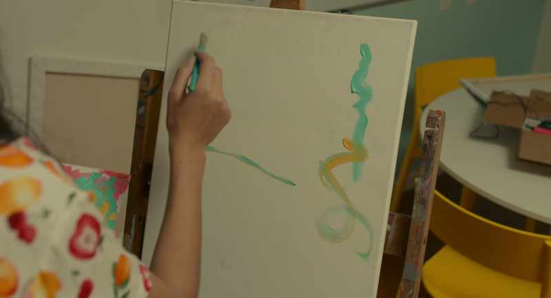 Drunk singing: I'm painting a painting