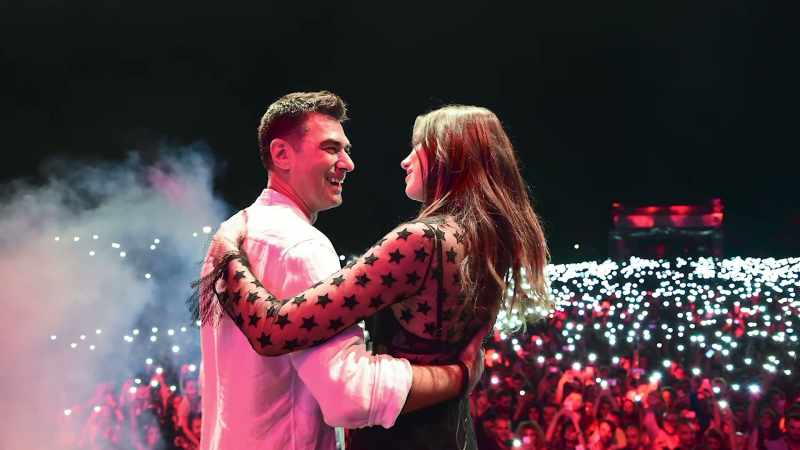 Dua's father had a large musical influence