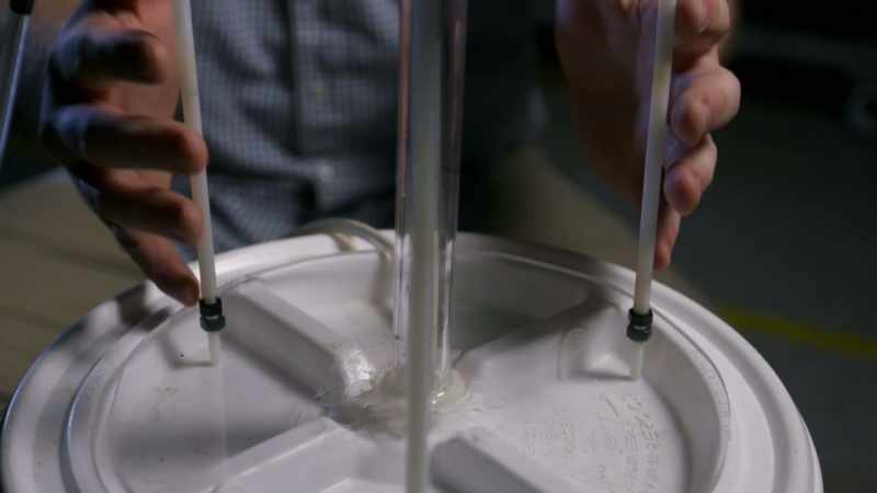 Dubowsky: AND THE IDEA IS HERE THAT THIS ELECTRODE SETUP