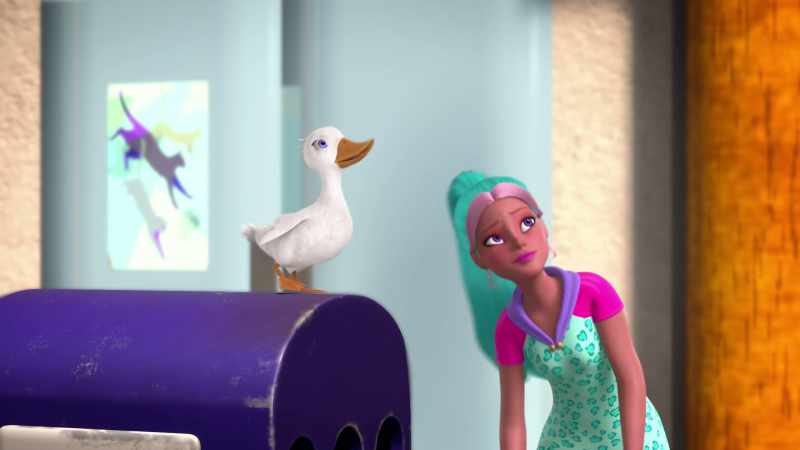 [duck quacking]