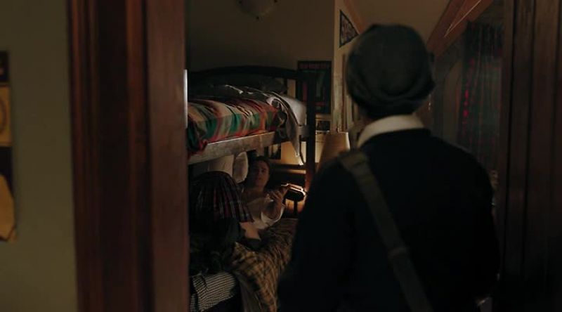 Dude, there's a tie on the door