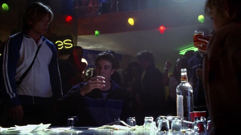 Dude, you've had enough. - I'm not even tipsy, ass-wipe