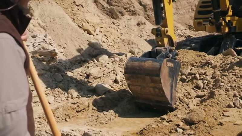 DUG ALL THIS DIRT AND SPENT ALL THIS TIME
