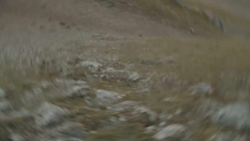 During a storm