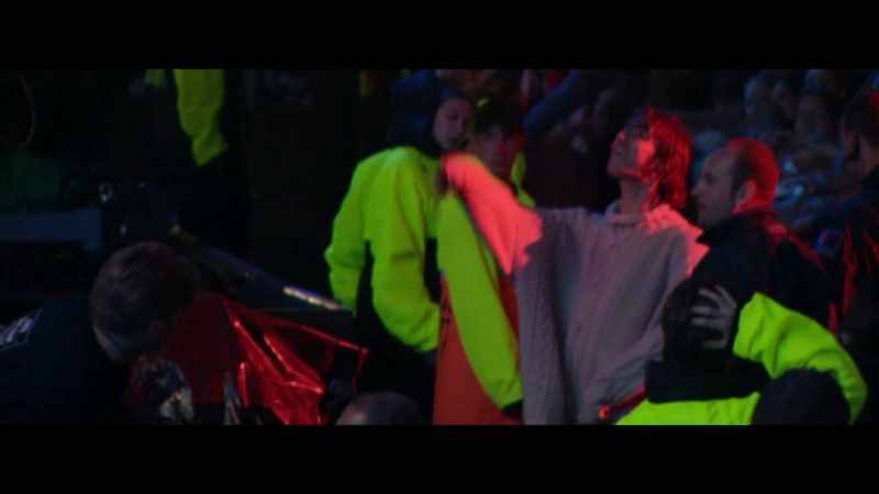 During I am theWalrus, it was absolutely bottling down