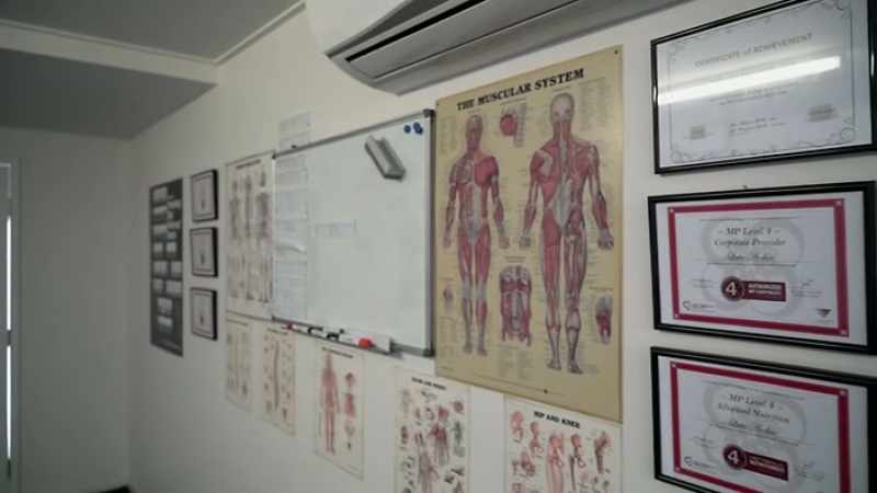 During massage school, I met a massage therapist