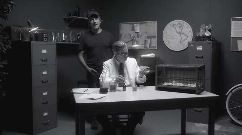 During one of his trials