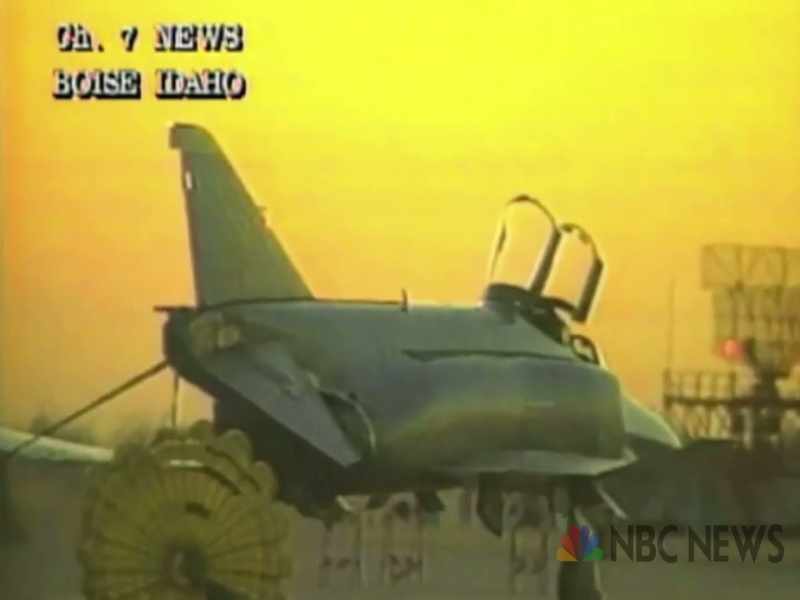 During routine photo reconnaissance missions over Oregon