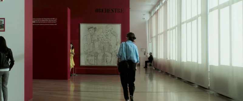 During the last loan, the canvas was damaged and