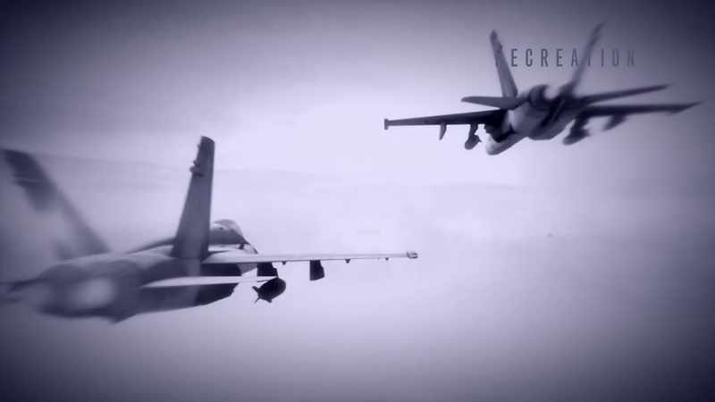During the war, mysterious flying objects
