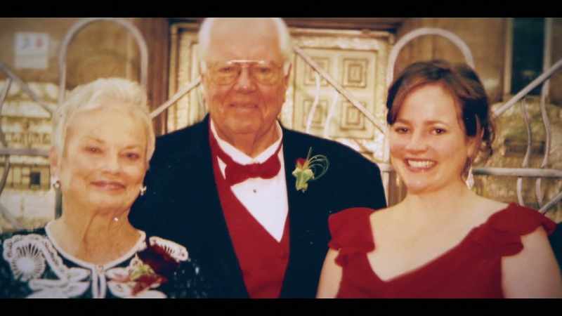 During my wedding, my mother and I