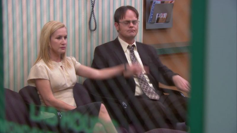 Dwight, I can't do this. Dwight!