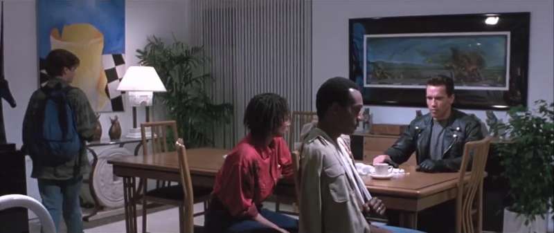 Dyson listened while the Terminator laid it all down