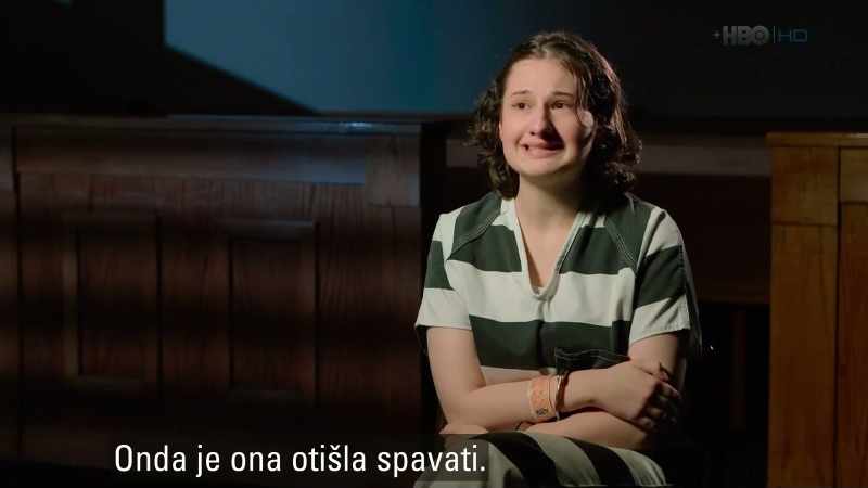 E poi è andata a dormire perché ho ferito
