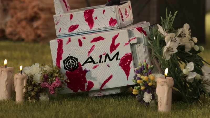 Each carries the same marking as their loathsome death box