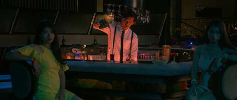 Each dance floor has its own bartender