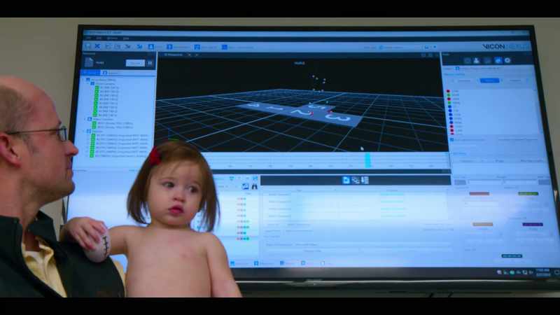 Each red line is the step that she's taking, and that's the force